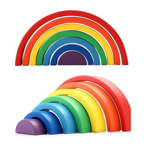 rainbow stacking arches